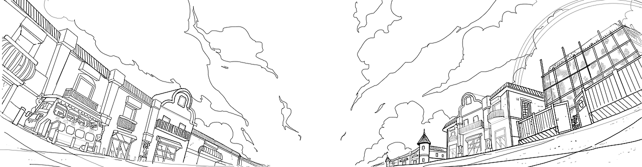 奥飞︿( ̄︶ ̄)︿动漫项目设定07 动画场景