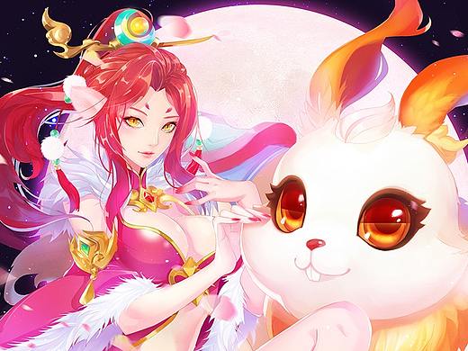 最美国风-梦幻西游同人插图