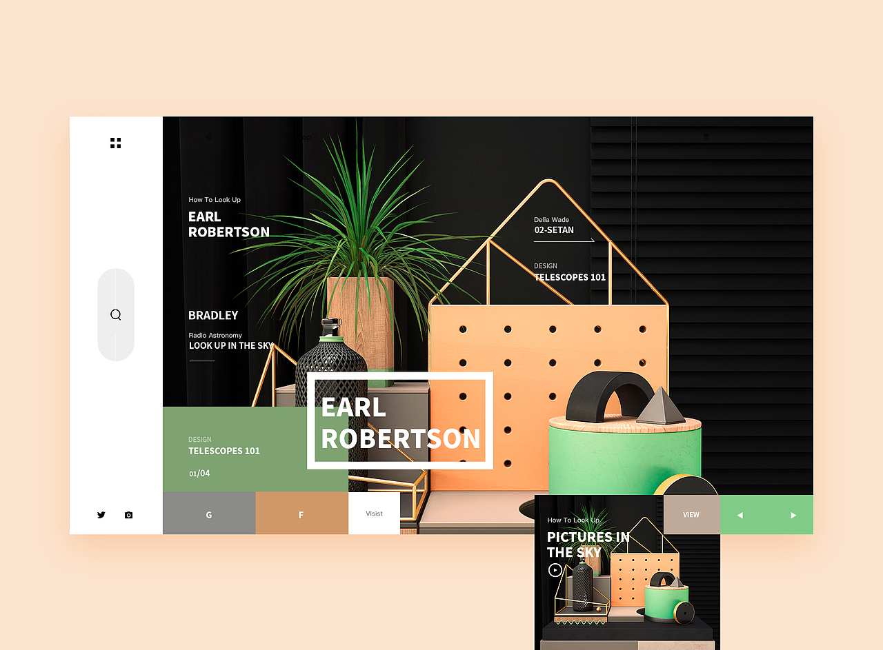 网页版式设计精选合集#07#