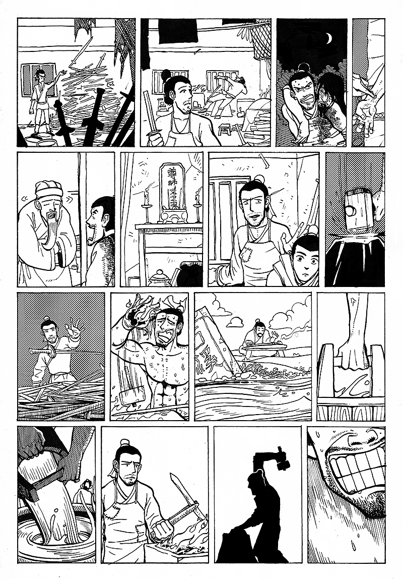 《客栈》第三章最终回_侠客（上）（图ZMjQ5NDg4NDA=） - 短篇/格漫 - 站酷设计师Edwarde_Liu原创素材 - 站酷ZCOOL