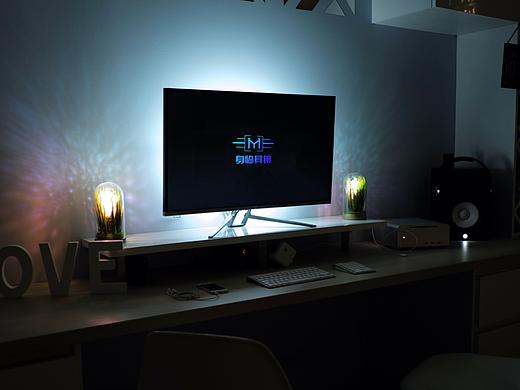 身临其镜logo设计