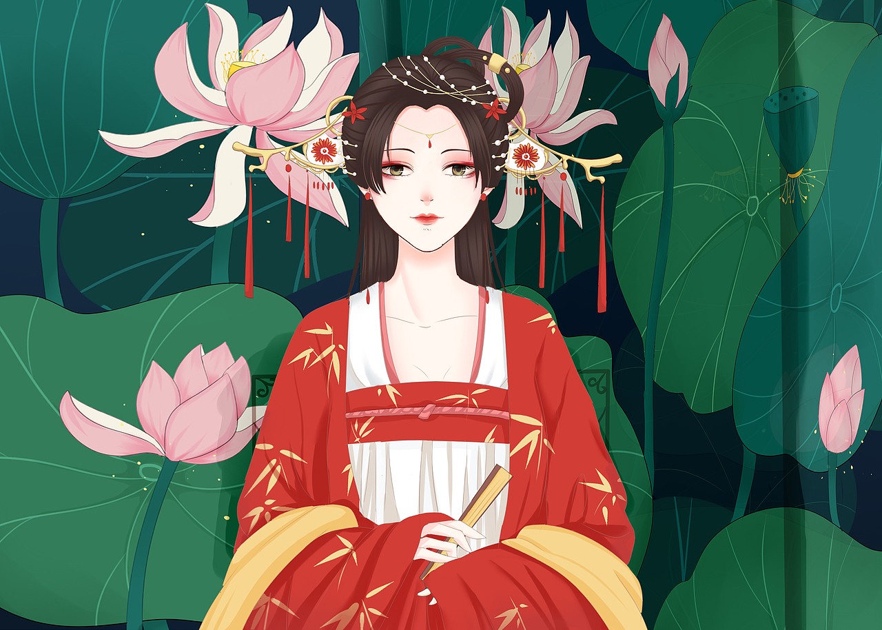 古风（图ZMjM1OTYxMTY4） - 创作习作 - 站酷设计师城_春原创素材 - 站酷ZCOOL