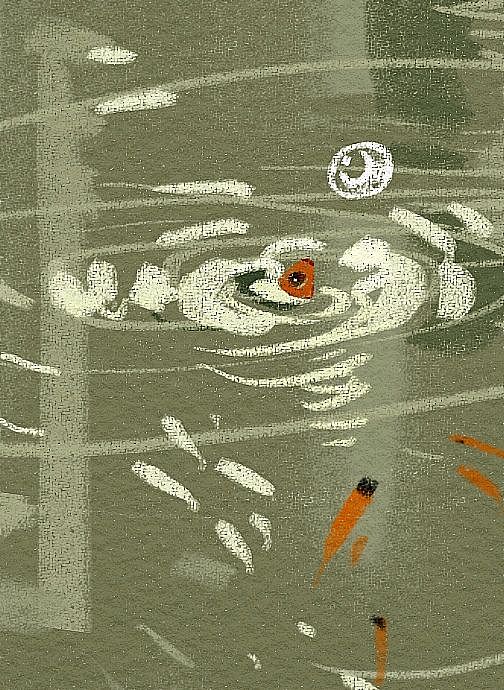 遇到一条鱼（图ZMzQ3MzUxMTA0） - 绘本 - 站酷设计师绿肥肥原创素材 - 站酷ZCOOL