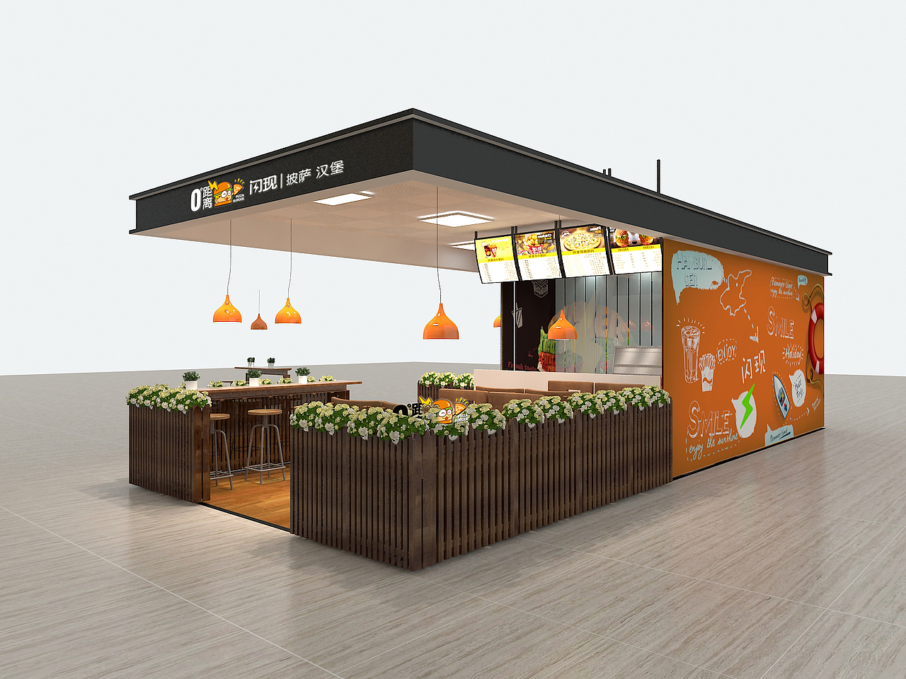 2017餐饮加盟店面设计效果图合集