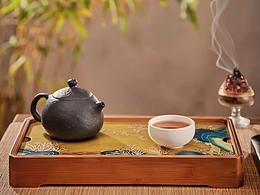 清流乾坤海棠盤