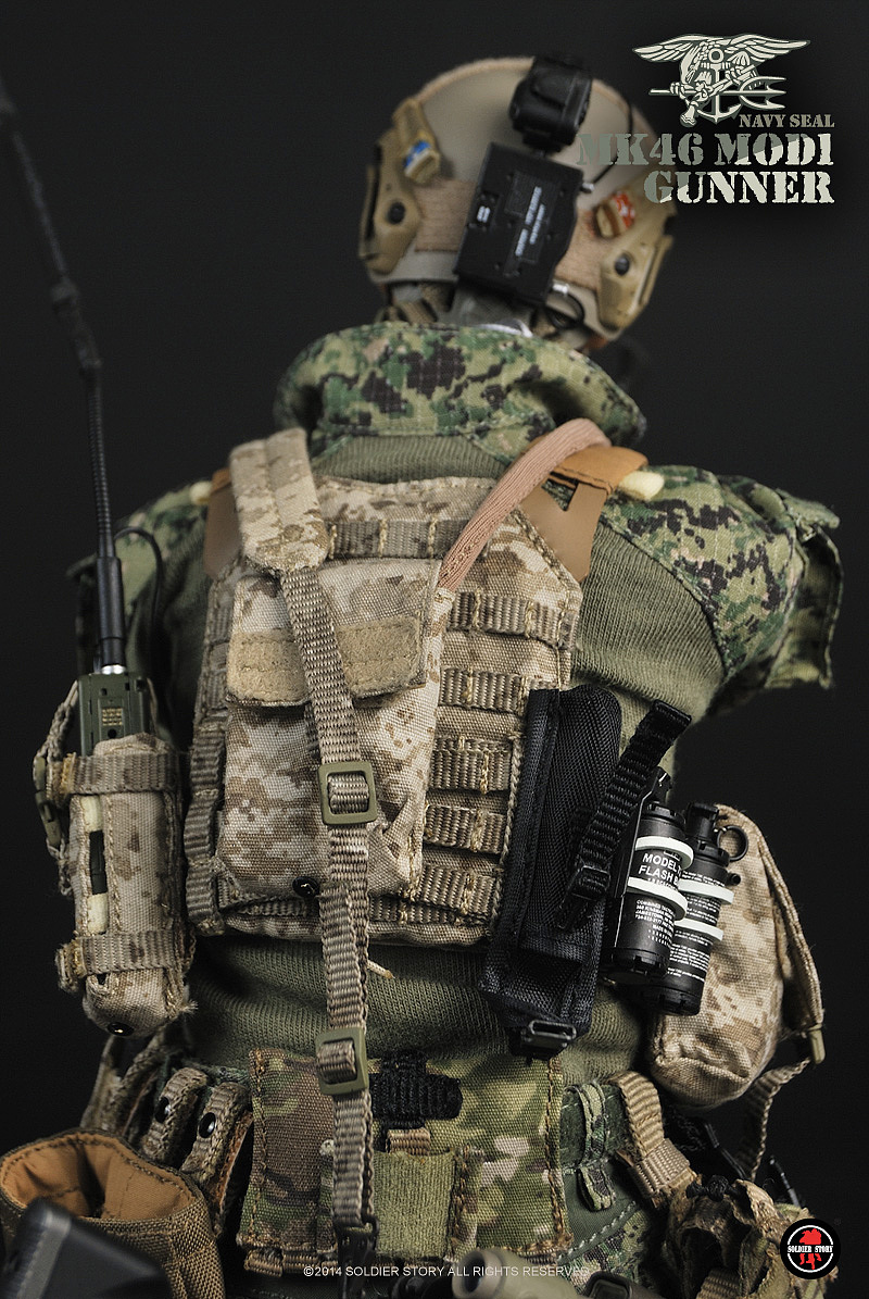 SoldierStory 美国海军海豹突击队 MK46 MOD1机鎗手（图ZMTExMDIwMjI0） - 手办/模玩 - 站酷设计师SoldierStory原创素材 - 站酷ZCOOL