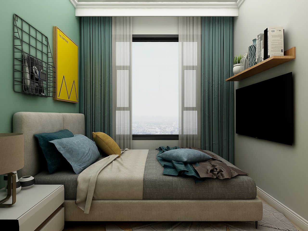 现代田园混搭清爽风