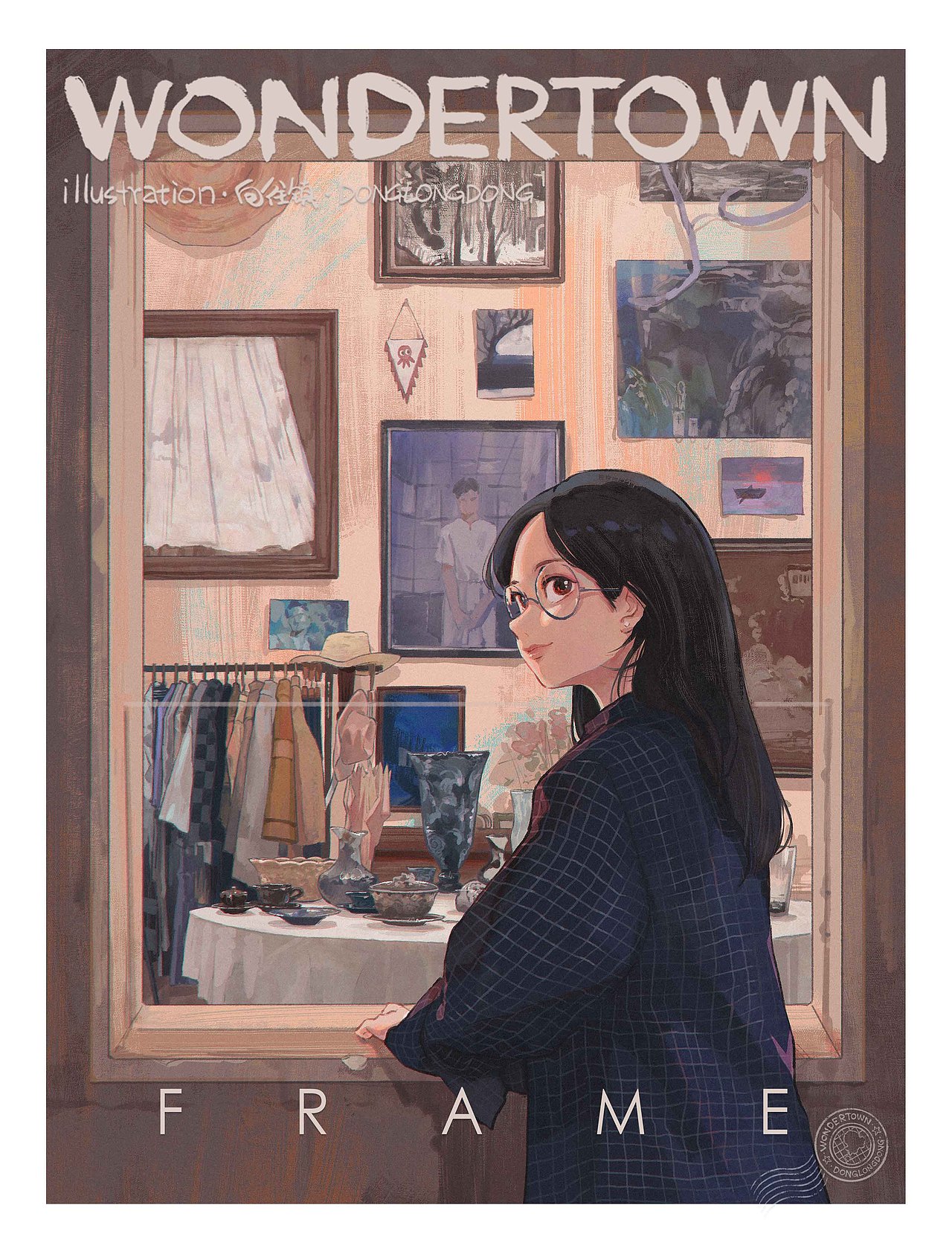 奇妙向往镇（十一）（图ZMjIzODE0ODE2） - 创作习作 - 站酷设计师东隆咚原创素材 - 站酷ZCOOL