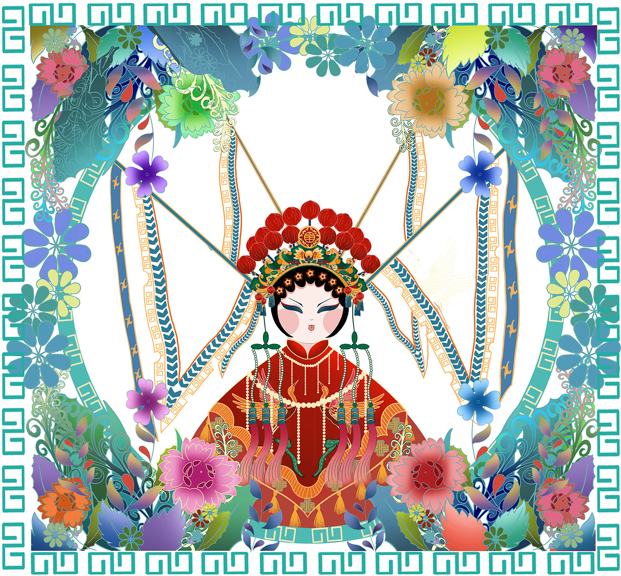 国风插画 包装设计（插画部分）（图ZMjcxMjcyMzk2） - 创作习作 - 站酷设计师Z64660842原创素材 - 站酷ZCOOL