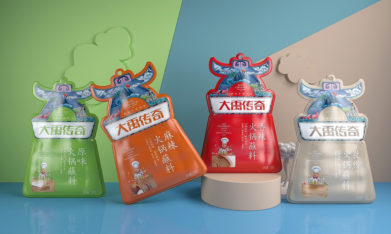 大禹传奇 ——徐桂亮品牌设计!