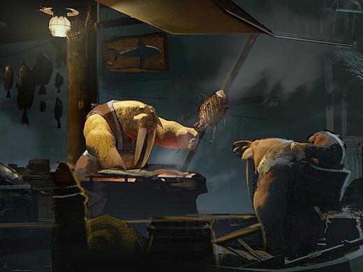 海象3（个人主页-ZMzc2ODUyMzI=） - 概念设定 - 站酷设计师玖生原创素材 - 站酷ZCOOL