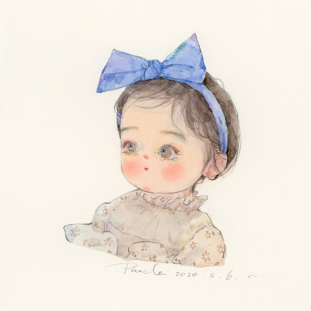 手绘萌娃头像合集