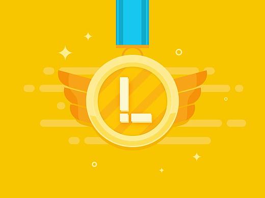 L字母徽章图片一枚