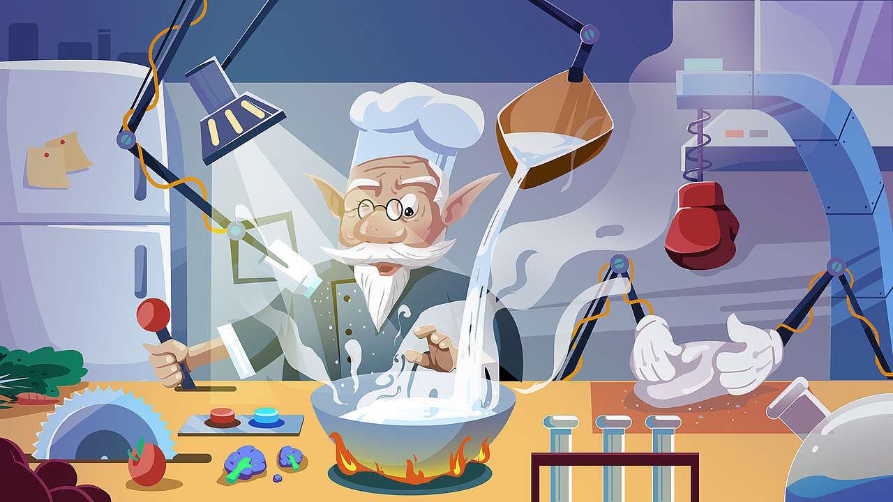 一次奇葩的面试（图ZMjA4MTMzMjM2） - 儿童插画 - 站酷设计师莫强强原创素材 - 站酷ZCOOL