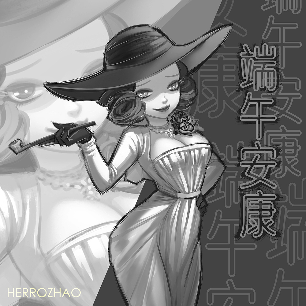 生化危机8同人-端午安康（图ZMjU4Njk1MDA0） - 游戏原画 - 站酷设计师HerroZhao原创素材 - 站酷ZCOOL
