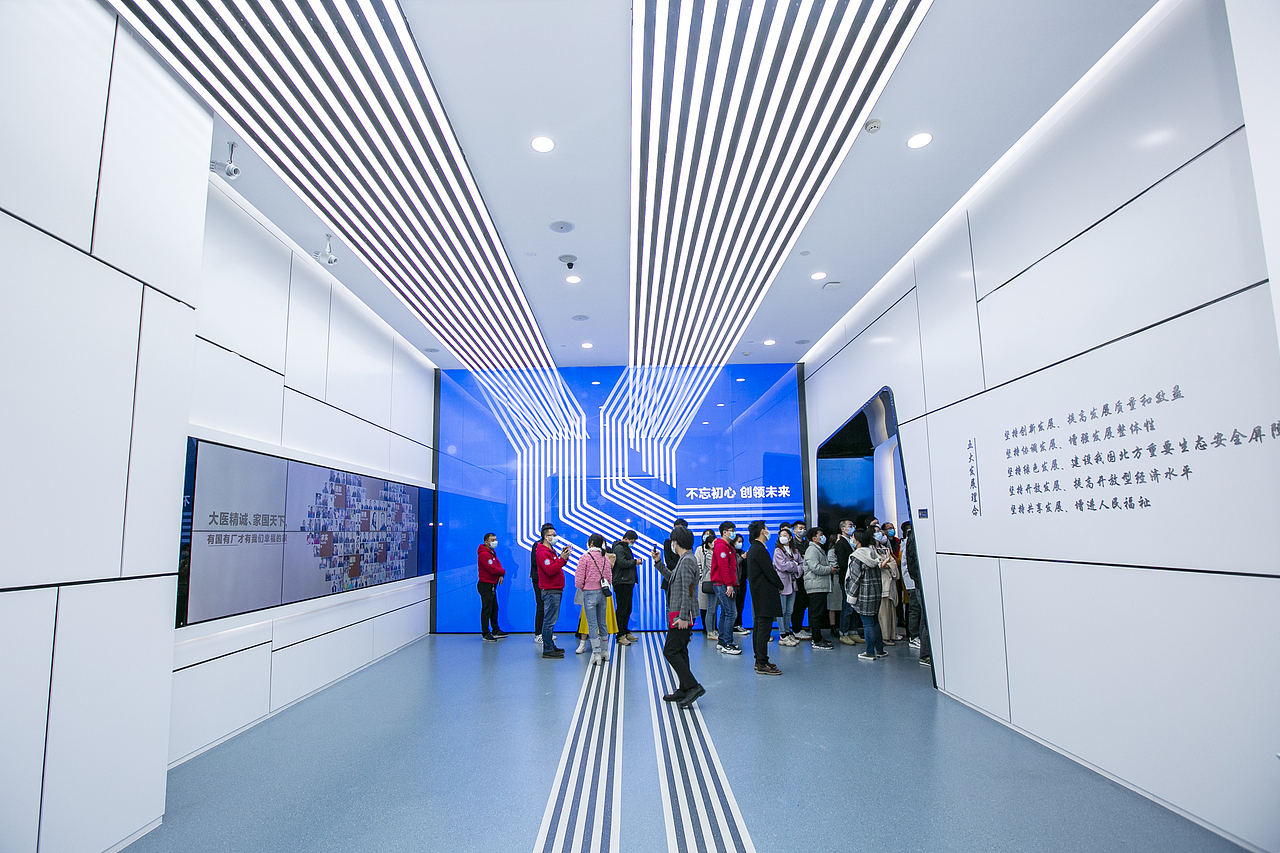 齐鲁制药企业馆（图ZMjM4ODM2OTY4） - 展陈设计 - 站酷设计师JIANG2015原创素材 - 站酷ZCOOL