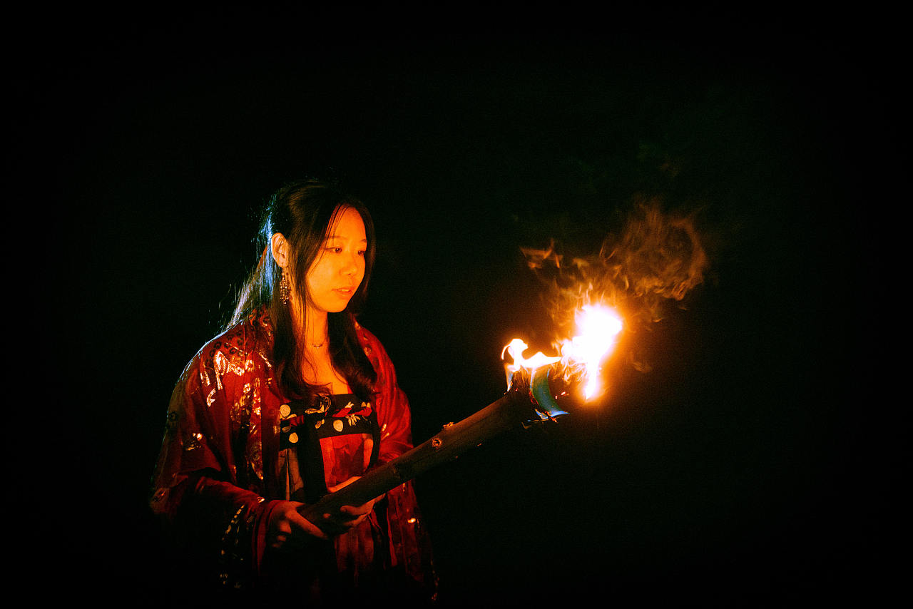 汉服篝火