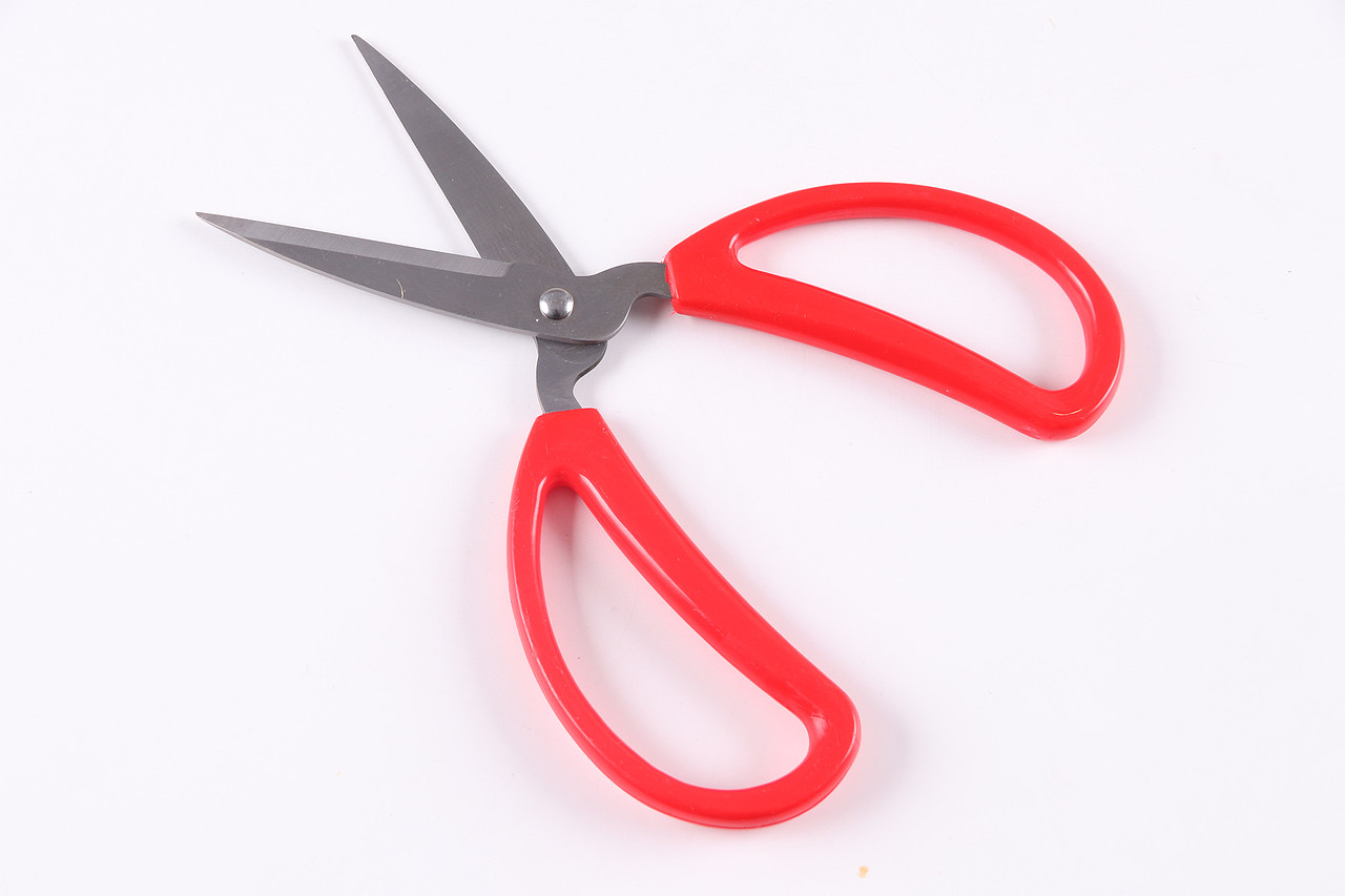 B02居家布艺\C13-DIY材料工具及成品\V08红色剪刀