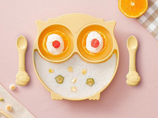 硅胶类餐具玩具场景精修