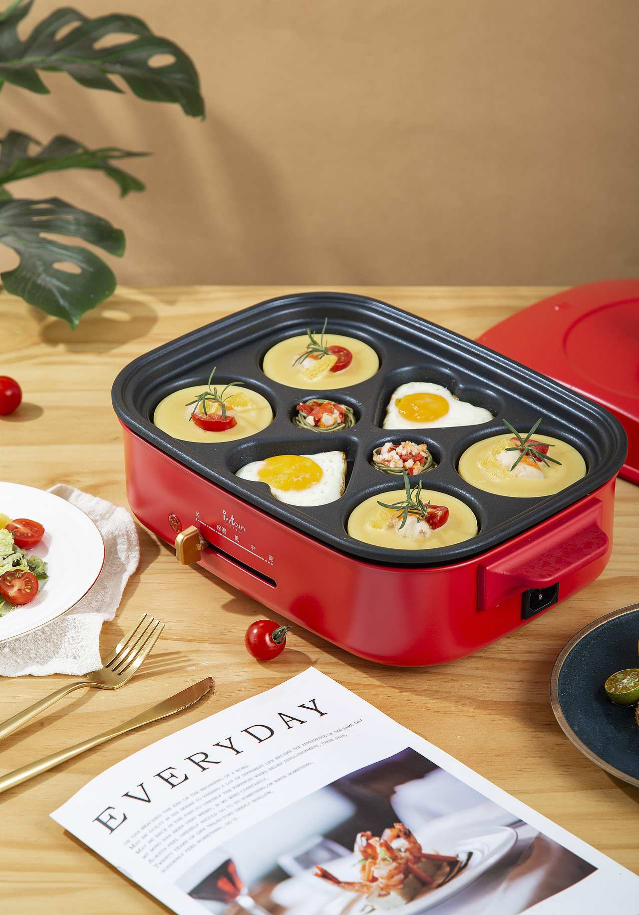 多功能料理锅拍摄