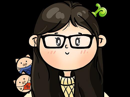 嚕魯 Piggy-lulu（個(gè)人主頁-ZNDU3OTU3ODA=） - IP形象 - 站酷設(shè)計(jì)師嚕魯de小設(shè)計(jì)原創(chuàng)素材 - 站酷ZCOOL