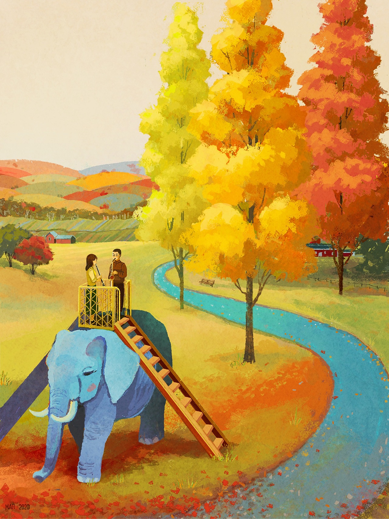 2020《和你》系列插画合集 50p