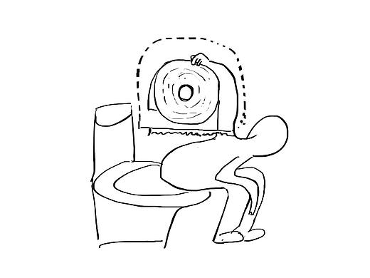 我要吐槽公司洗手間（個人主頁-ZNDE1MDU0ODQ=） - 單幅漫畫 - 站酷設計師癲神_潔原創(chuàng)素材 - 站酷ZCOOL