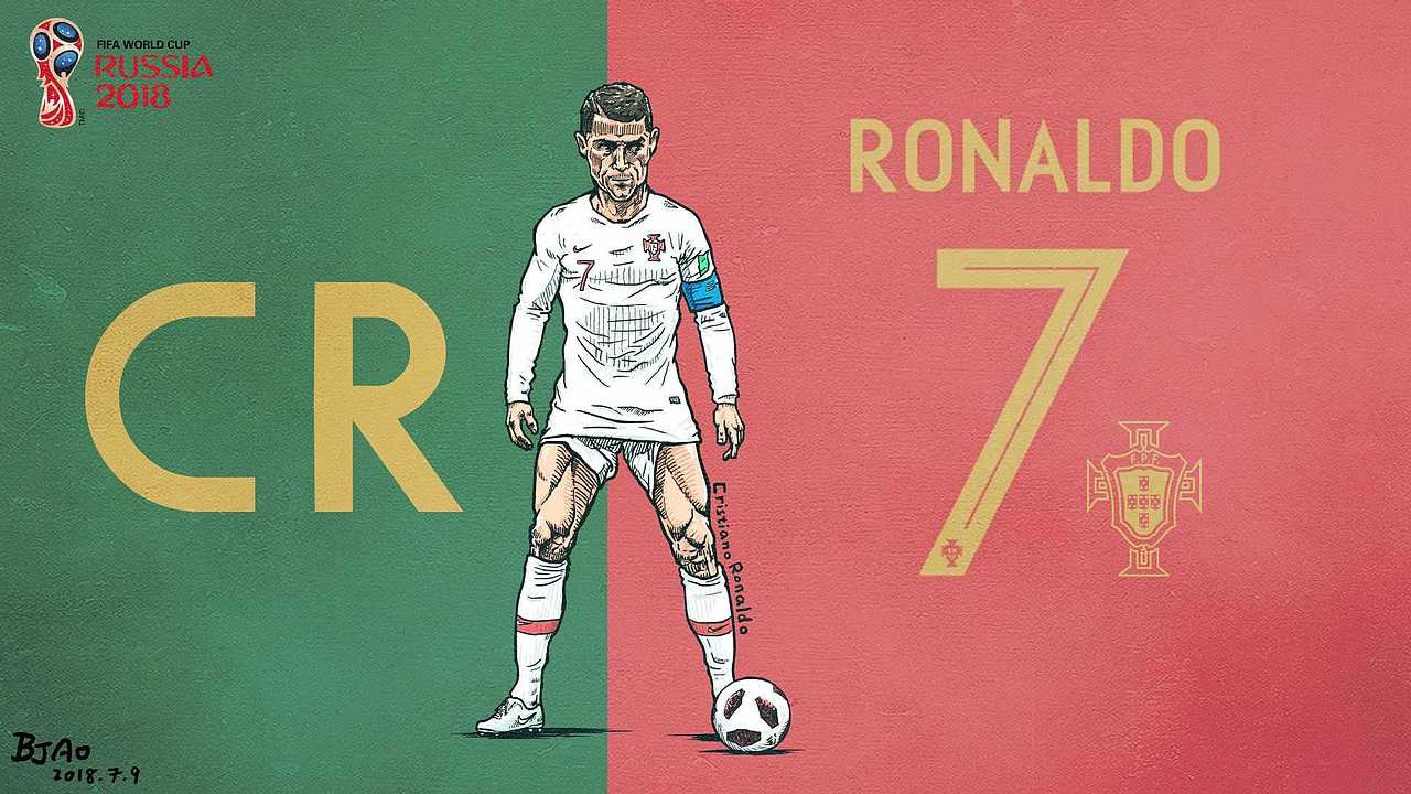 2018年俄罗斯世界杯球星c罗纳尔多