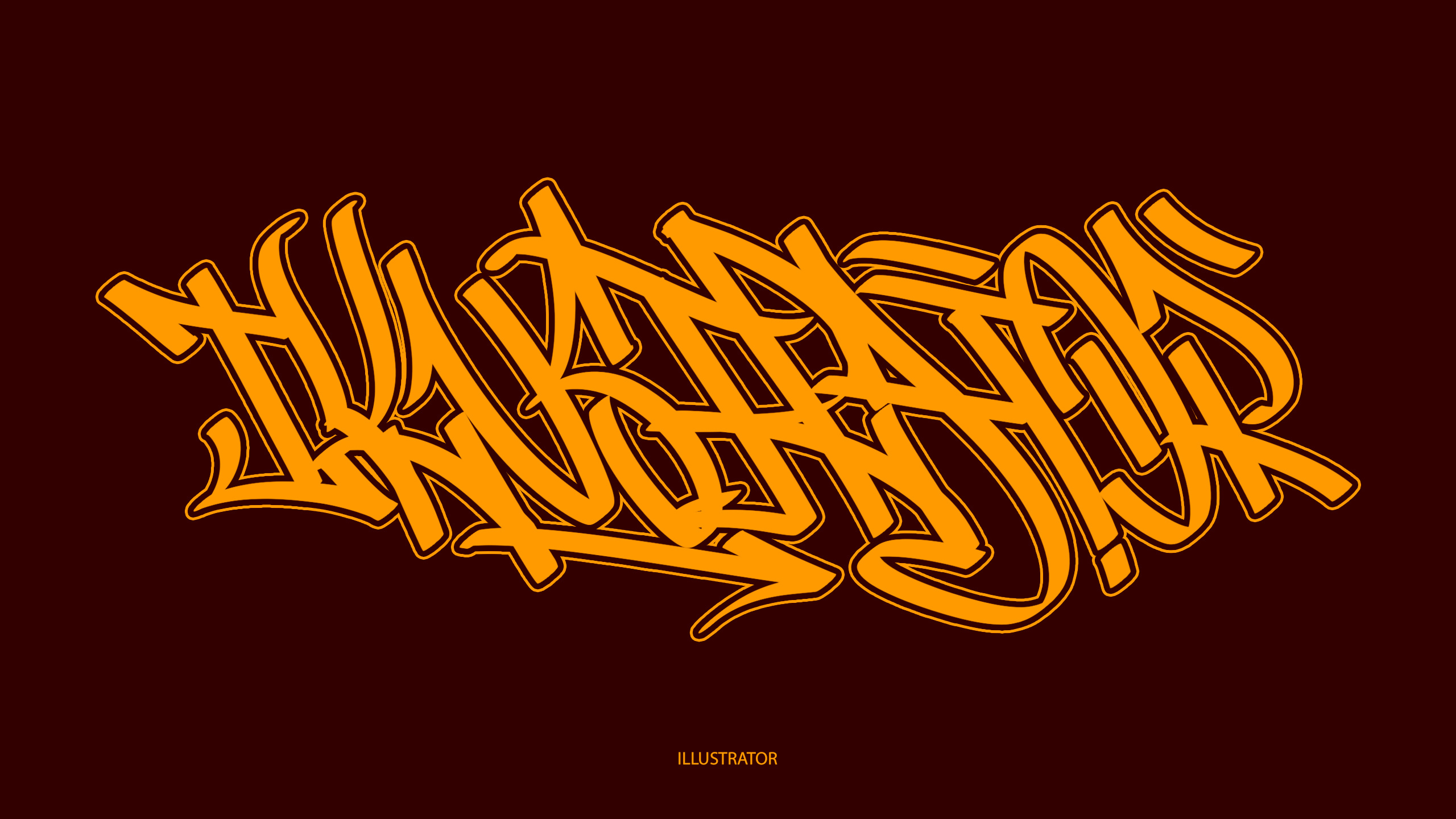handstyle | 西文涂鸦字体练习 |平面|字体/字形|凸