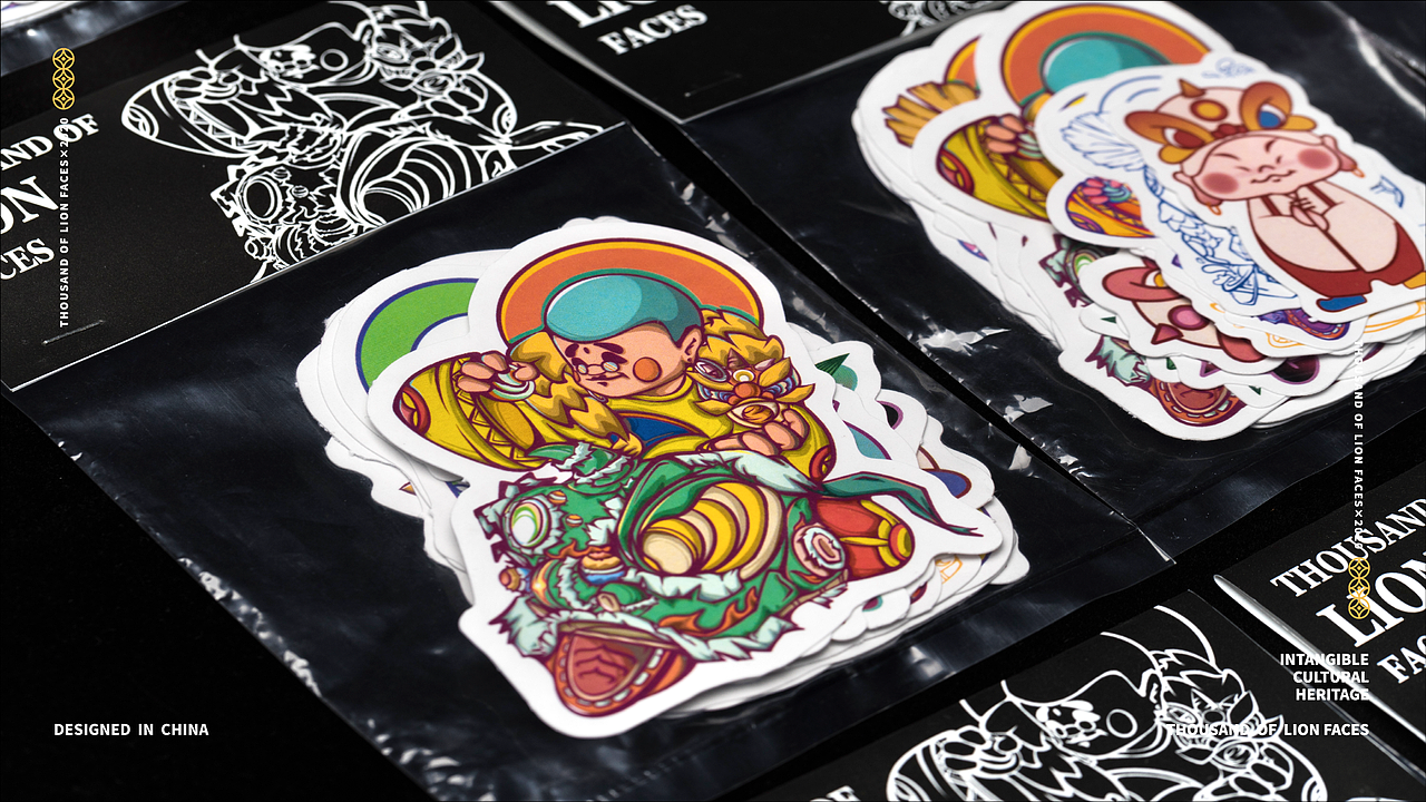 佛山彩扎醒狮丨千狮万相品牌设计（图ZMzE5NjI2MDA0） - 品牌 - 站酷设计师HoooJ_原创素材 - 站酷ZCOOL