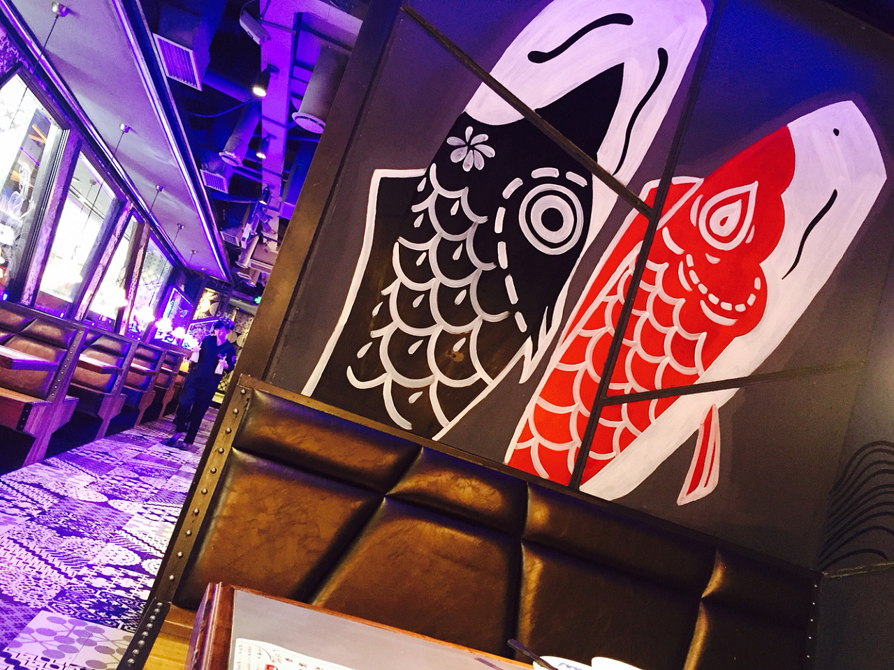 「豹小玉手绘」外婆家-炉鱼烤鱼店