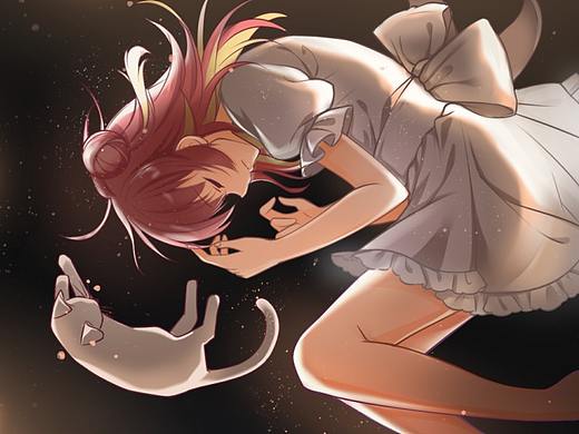 沉睡の少女