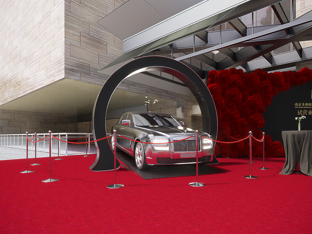 婚礼活动舞台类效果图集合