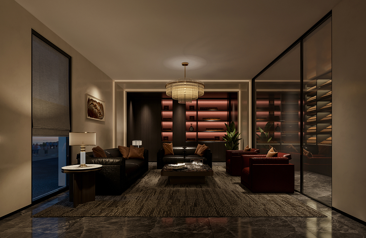 呈甄酒窖餐饮会所设计