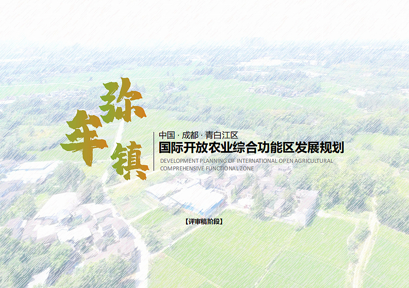 2022成都青白江国际开放农业旅游发展规划方案-97P