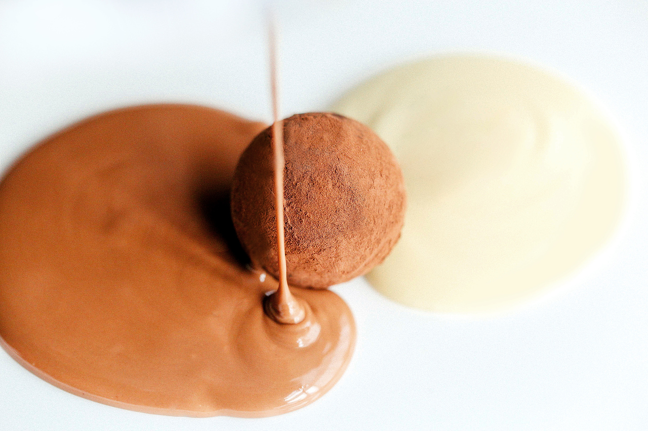 空气巧克力拍摄