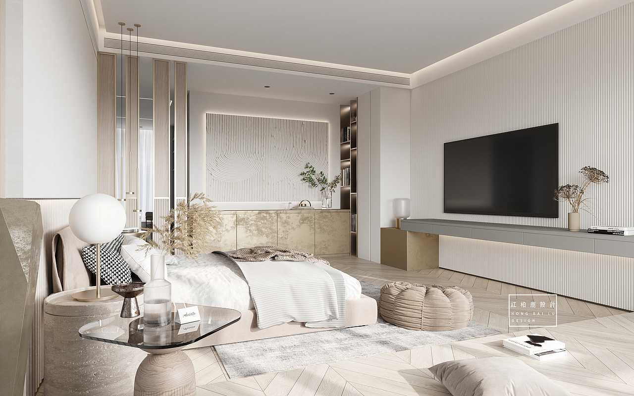 异地澳门256 ㎡极简侘寂设计，舒适清雅