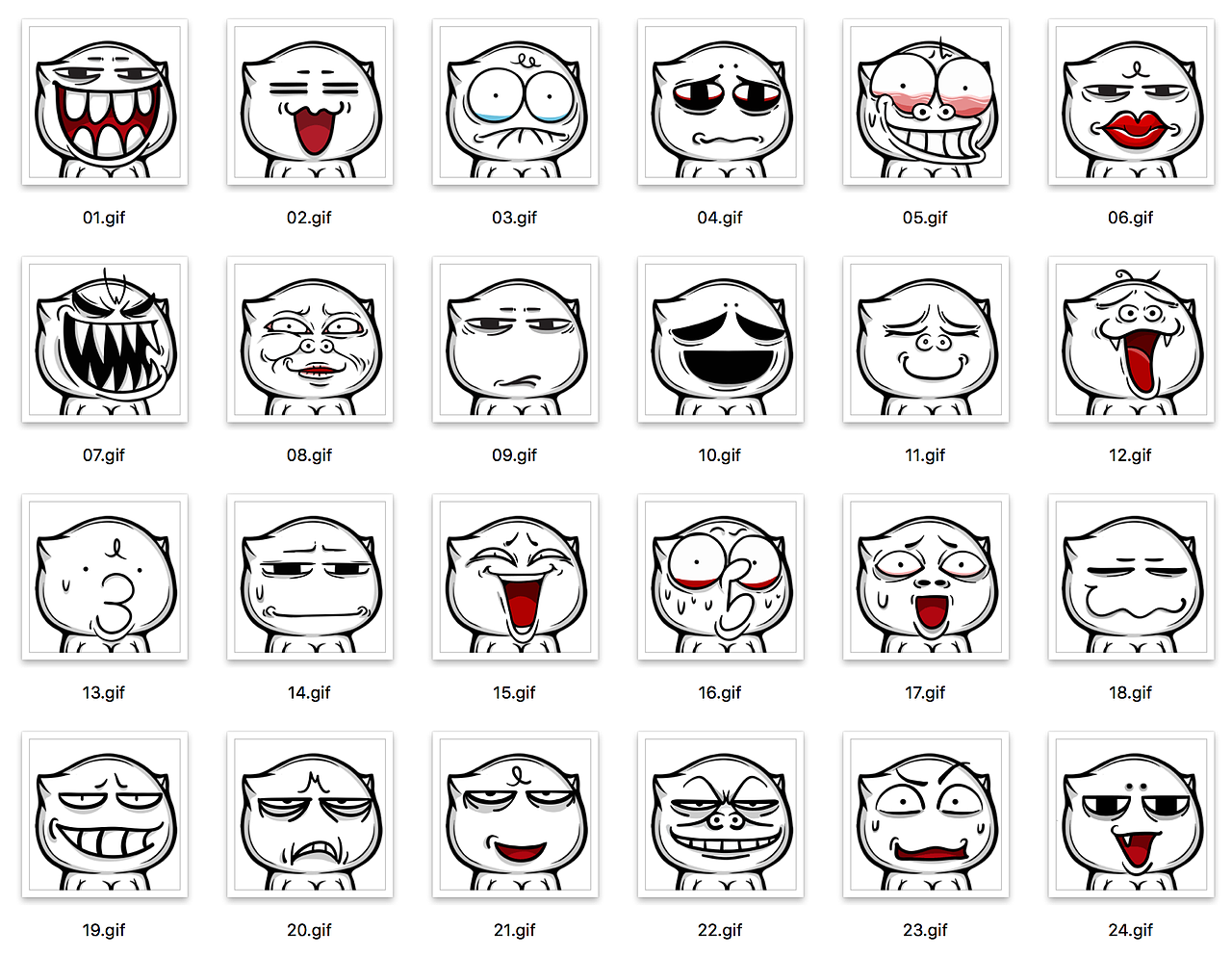 表情|喵魂大头包_catsoul喵魂-站酷zcool