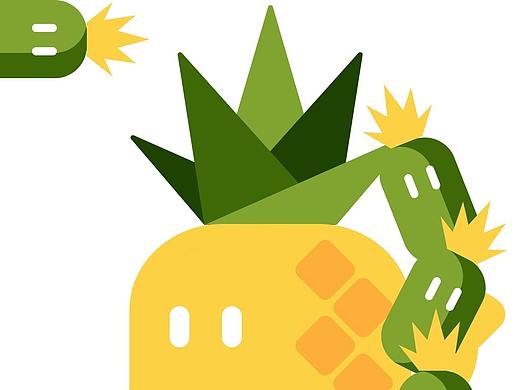 菠了个萝与萝了个菠