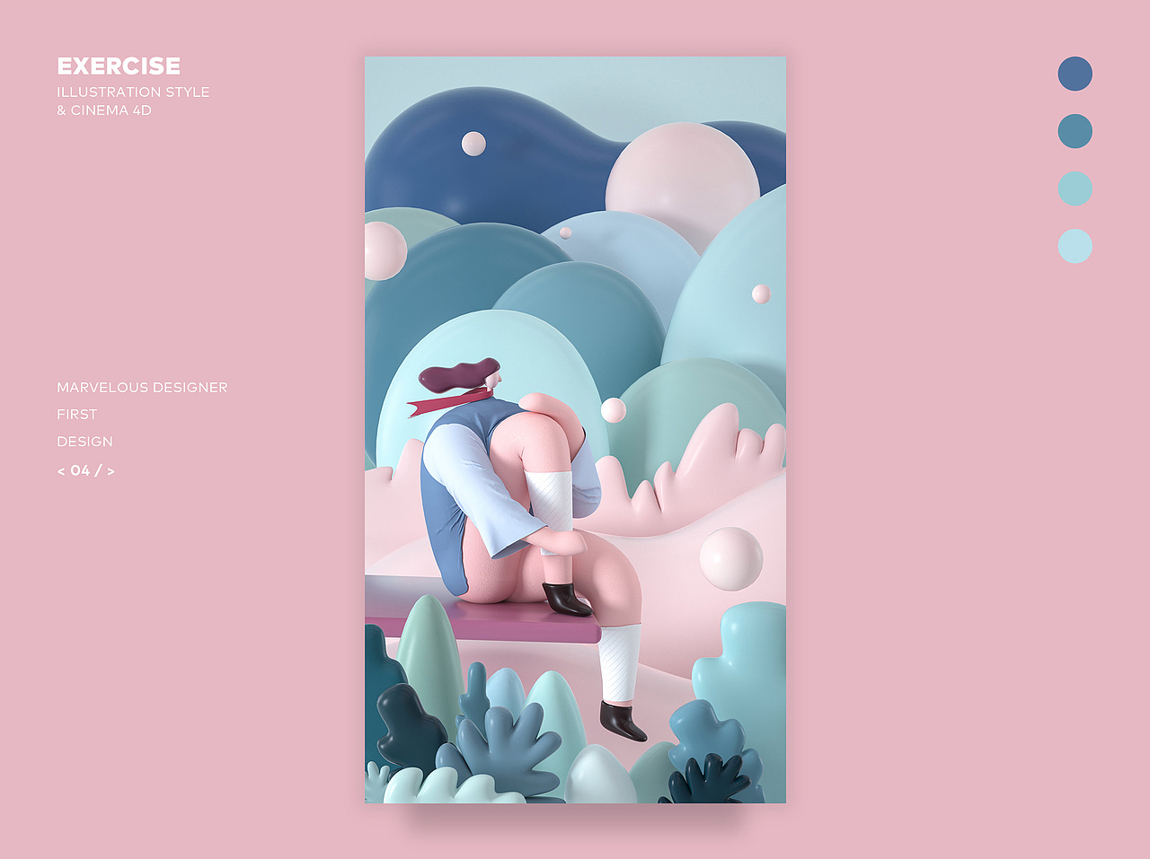 2.5D插画（图ZMTY0MDc4ODcy） - 其他 - 站酷设计师韩承羲原创素材 - 站酷ZCOOL
