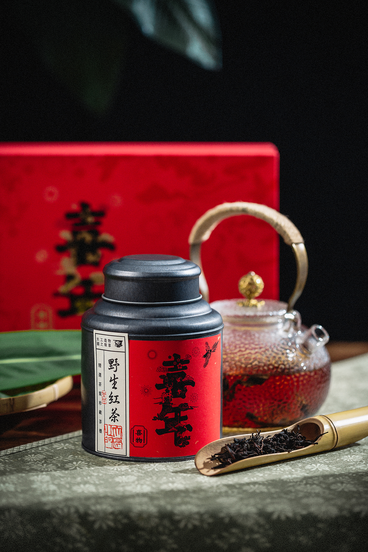 囍年紅茶（图ZMTg1NzE1NTQ4） - 产品摄影 - 站酷设计师攝影師Leslie原创素材 - 站酷ZCOOL