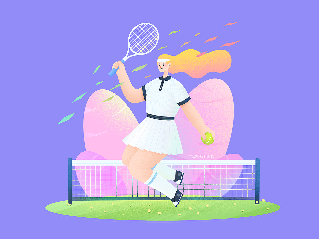 2020创意插画 | 美少女环游记（图ZMjM0MzYzNDYw） - 商业插画 - 站酷设计师比格招HUHV原创素材 - 站酷ZCOOL