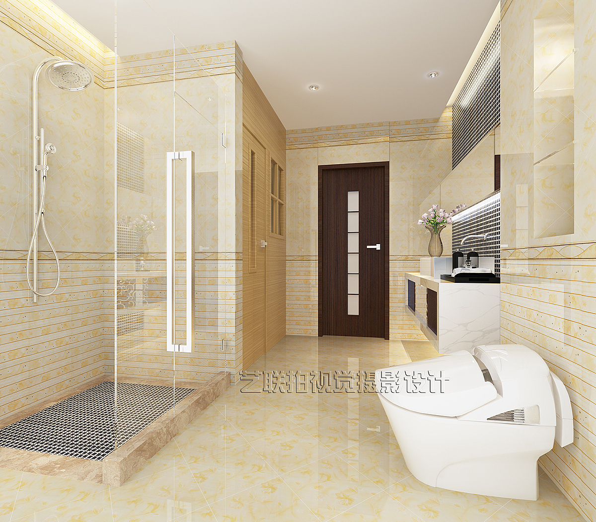 佛山瓷砖拍摄---抛晶砖效果图