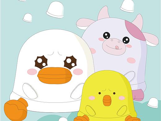 康少工作室|果冻家族IP形象设计(可授权)