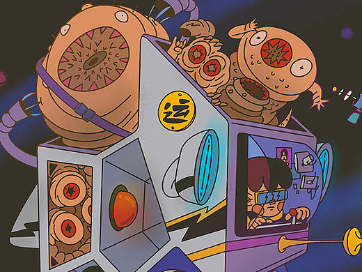 为外星人爆改太空之家 | 集体创意