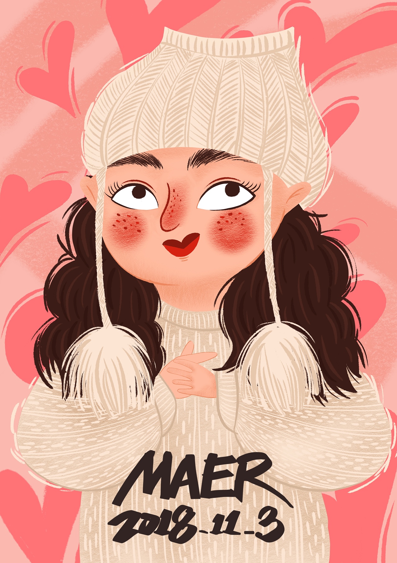 日历插画（图ZMTM0MzAyNDA4） - 儿童插画 - 站酷设计师mare马儿原创素材 - 站酷ZCOOL