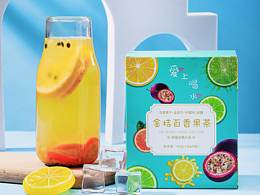 柠檬百香果茶