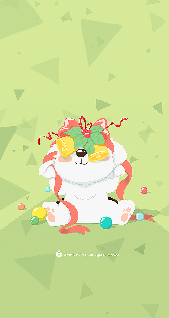 头像&壁纸｜圣诞快乐！（图ZNjY5NDgyMDQ=） - 商业插画 - 站酷设计师芥末小E原创素材 - 站酷ZCOOL