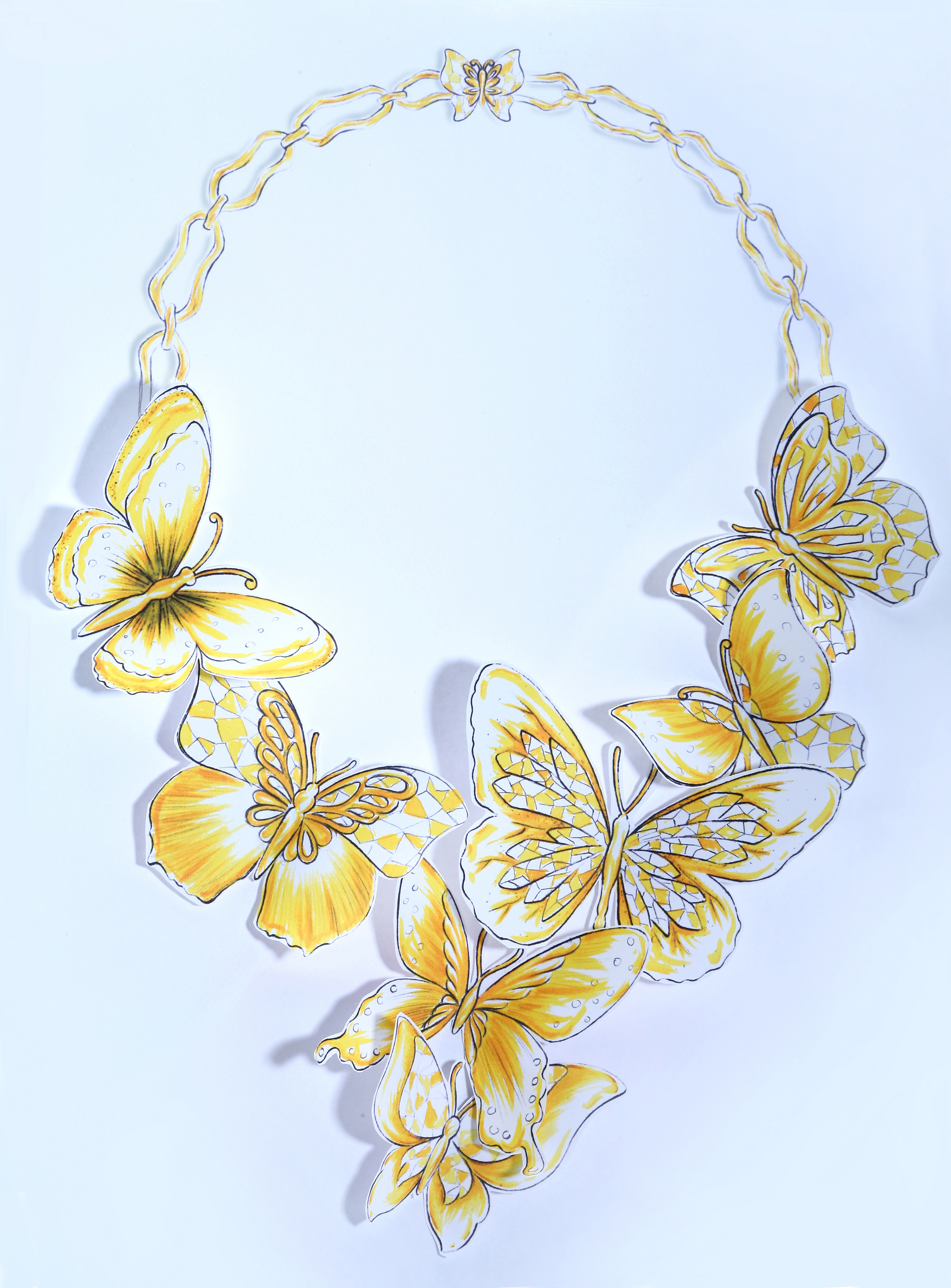 蝶舞比翼 年度黄金珠宝设计大奖 最佳工艺奖