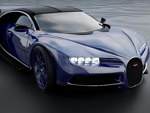 跑车 C4d+OC 材质练习